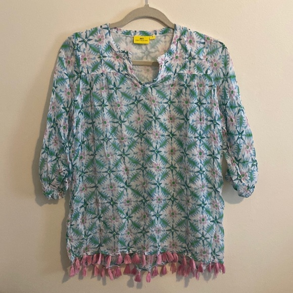 Roberta Roller Rabbit tunic top - Picture 1 of 7